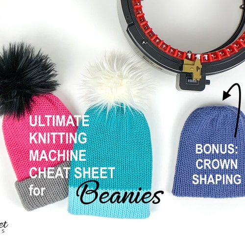 Ultimate Knitting Machine Cheat Sheet for Gingham Blankets - Etsy