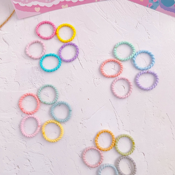 Rainbow Mini hair ties for baby infant and toddler,baby hair elastic,Baby Girl Ponytail Holder,Toddler Elastic Hair Tie,Girl Mini hair band