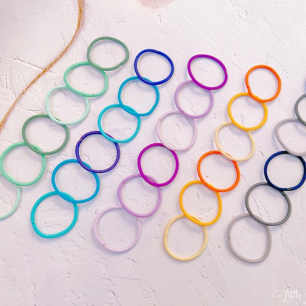 Colorful Mini hair ties for baby infant and toddler,baby hair elastic,Baby Girl Ponytail Holder,Toddler Elastic Hair Tie,Girl Mini hair band