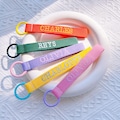 Designer Bag Tag,Personalized Multicolored Embroidery Name tag,Backpack Tag,Custom Key chain,Luggage Tag,Custom School Bag Tag,Lunch Bag Tag product logo