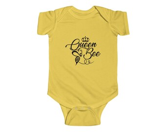 Queen Bee Infant Fine Jersey Bodysuit ( Free Shipping to US Adresses )