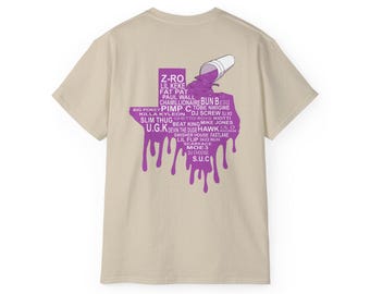 トップス BABYL LEGEND L FORTH TEE 2XL Texas Rapping Legends Tee Shirt (purple) * FREE SHIPPING to US