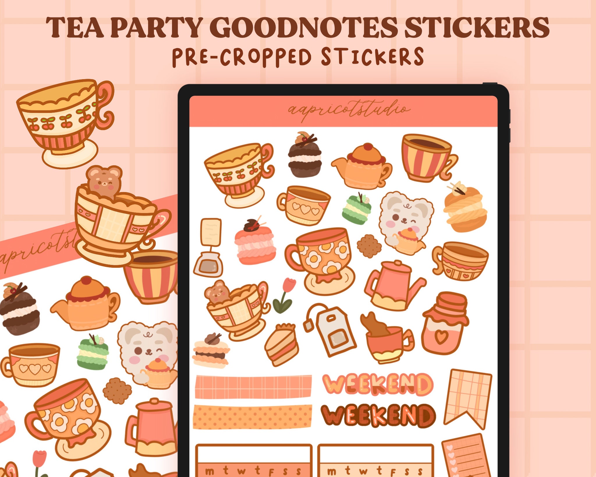 Sticker Sheet Fall, Cottagecore Stickers, Autumn Stickers, Cute Stickers,  Fall Stickers, Planner Stickers, Bullet Journal Stickers 