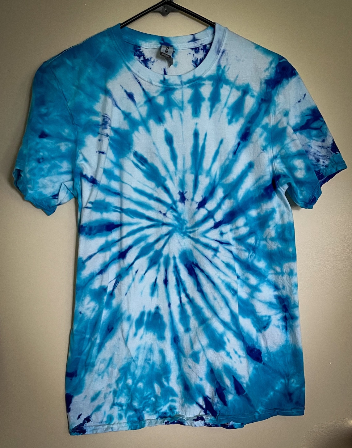 Blue Collection Tie Dye Tshirt Etsy