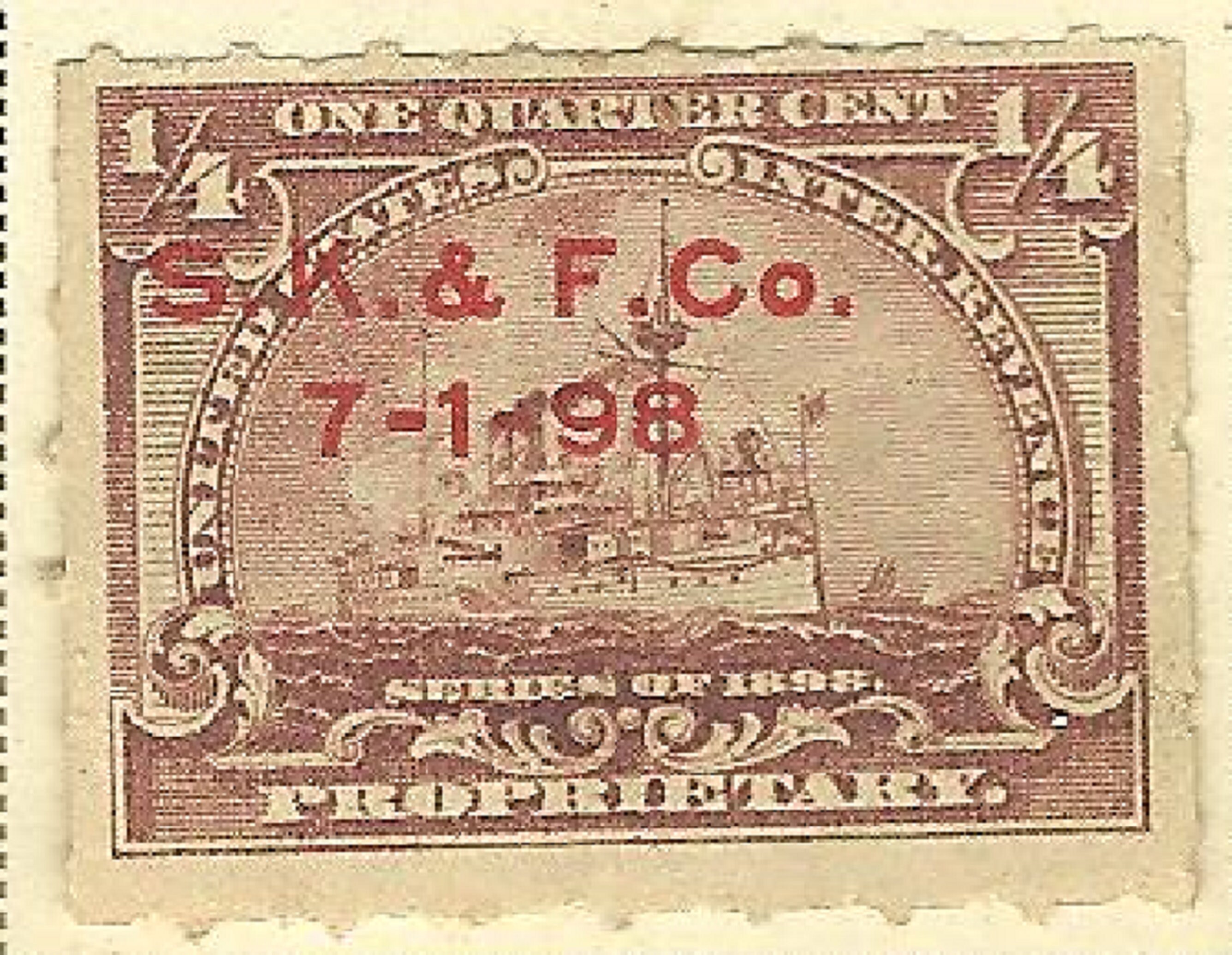 Lot of 6 United States Internal Revenue Proprietary stamps Etsy