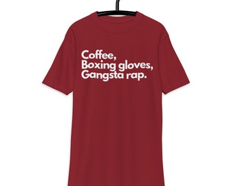 Unisex Boxeo Boxing ShirtsMen’s premium heavyweight tee