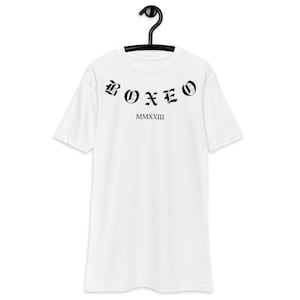 Unisex Boxeo Boxing ShirtsMen’s premium heavyweight tee