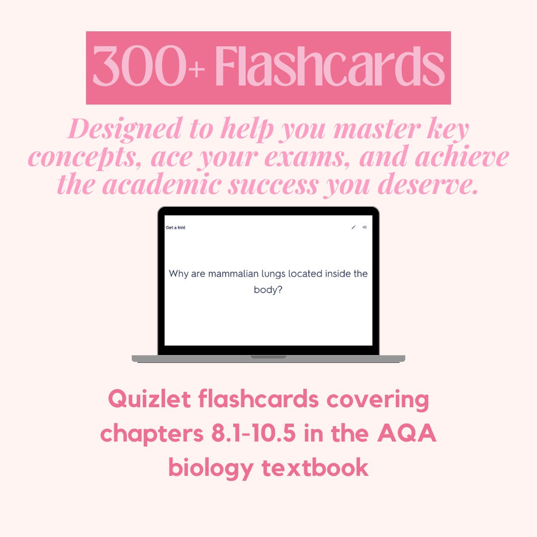 AQA A A Level Biology Flashcards Information, Variation and Relationships Between
