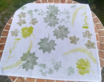 Tablecloth Cover Herb Meadow hand printed