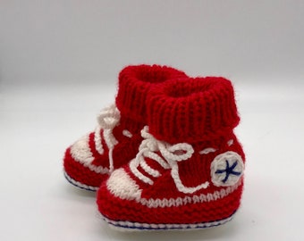 Babyschuhe superweich Merinowolle