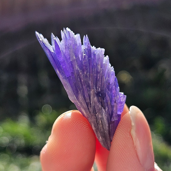 Rare Purple Tanzanite Spray Specimen (12.83 grams)