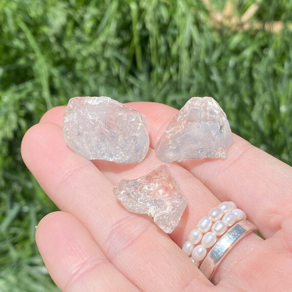 Topaz Pieces (24.2 grams total for all 3 pieces)