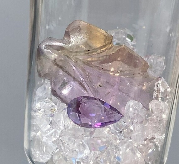 Ametrine/Amethyst Gem Jar
