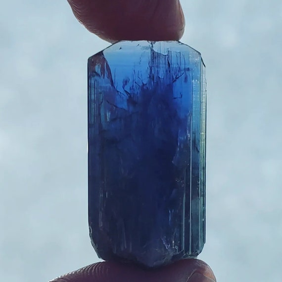 Dark Purple/Blue Natural Tanzanite (13.4 grams)