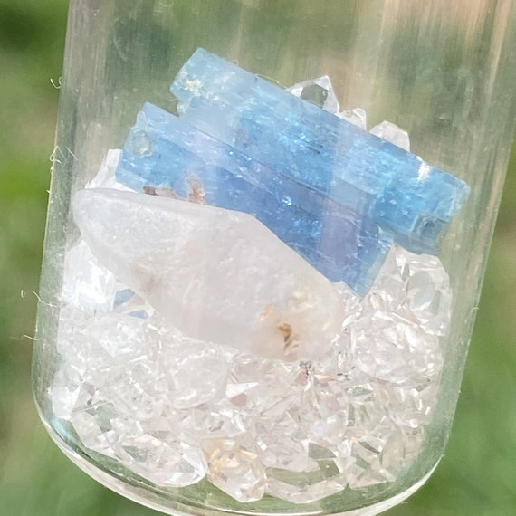 Sapphire/Aquamarine Gem Jar