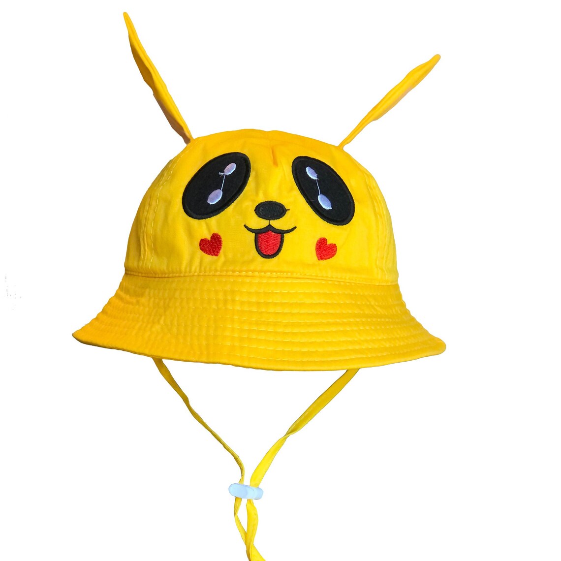 Set of 10 Pokemon Pikachu Style Sun Hats Pokemon Party Etsy