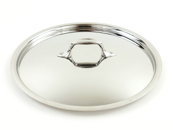 All-Clad D7 Polished 7-ply Stainless-Steel 3-Qt Sauté Pan with D5 Lid