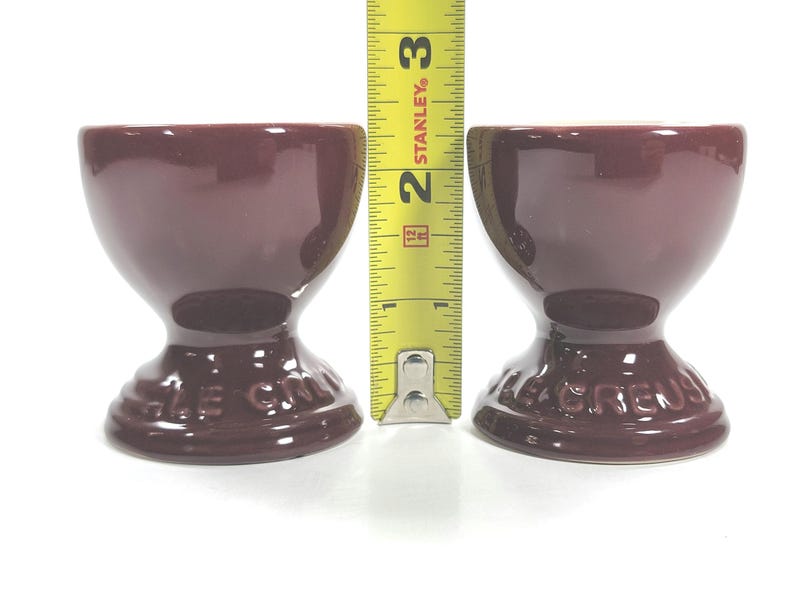 Le Creuset Stoneware Footed Egg Cups - Thumbnail 5