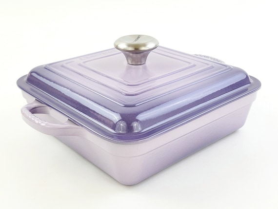Le Creuset Cast Iron 3qt Signature Square Cocotte / Dutch Le Creuset Cast Iron 3qt Signature Square Cocotte / Dutch