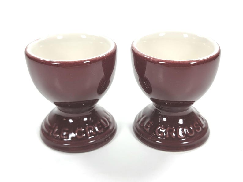 Le Creuset Stoneware Footed Egg Cups - Thumbnail 2