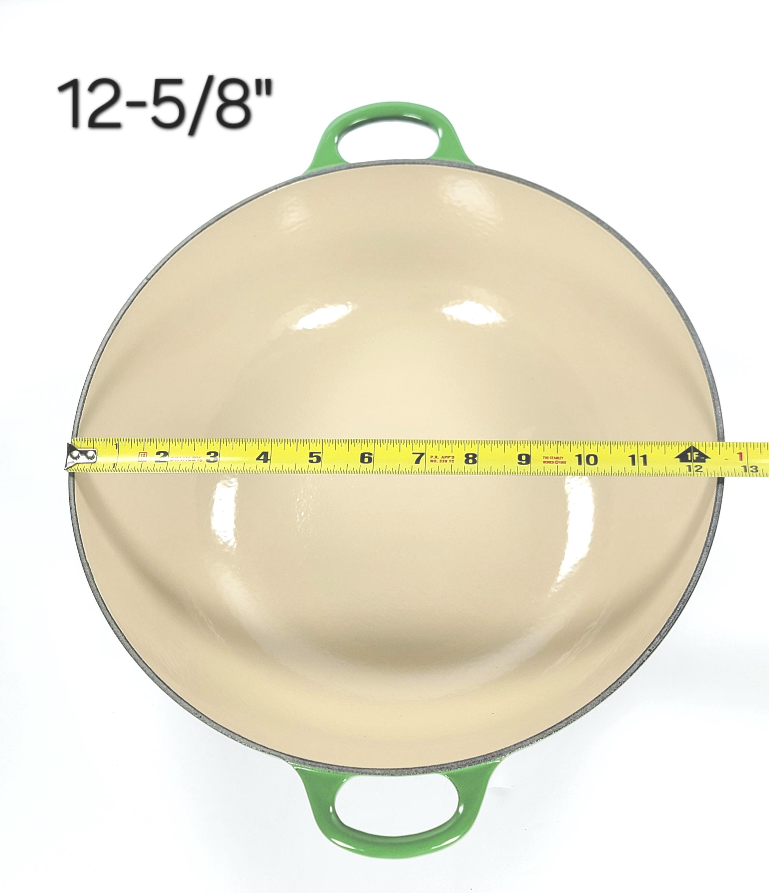 Le Creuset Cast Iron Large Soup Pot 7L / 7.5qt With Glass Lid NIB ...