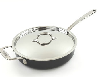 ALL CLAD MC2 Master Chef 2 Series Metalcrafters 3 Quart Saute Pan