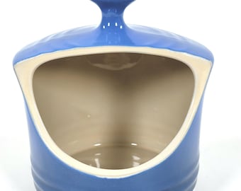Le Creuset Stoneware Salt Keep Cobalt Blue