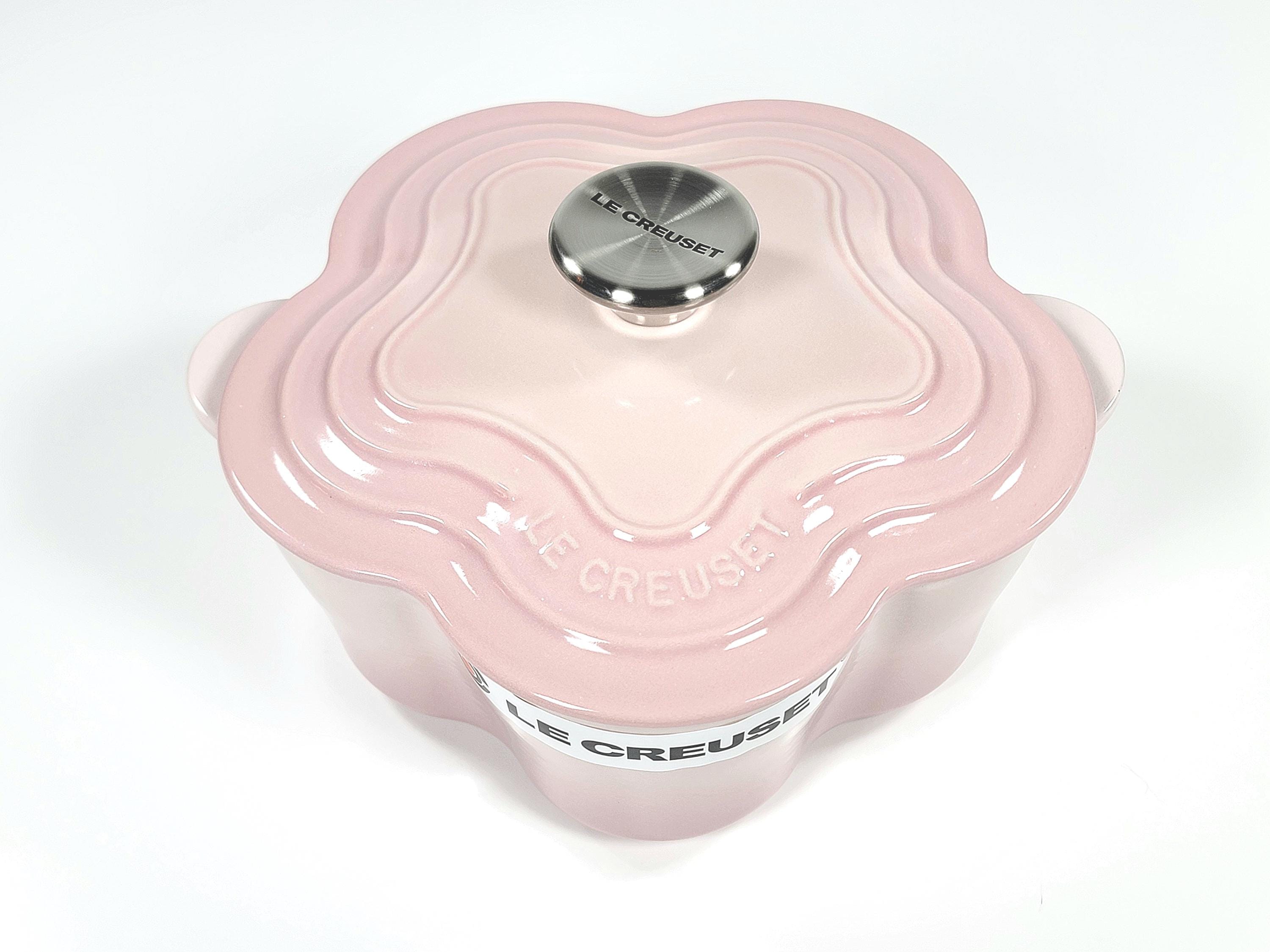 【りょうさま専用】LE CREUSET ピンク 18cm蓋付き シグニチャー ココット・ロンド 18cm シェルピンク (シルバー