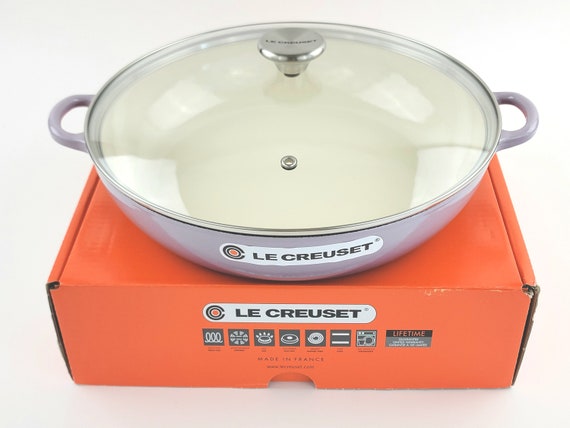 Le Creuset Enameled Cast Iron 5 Qt Shallow Casserole / Braiser