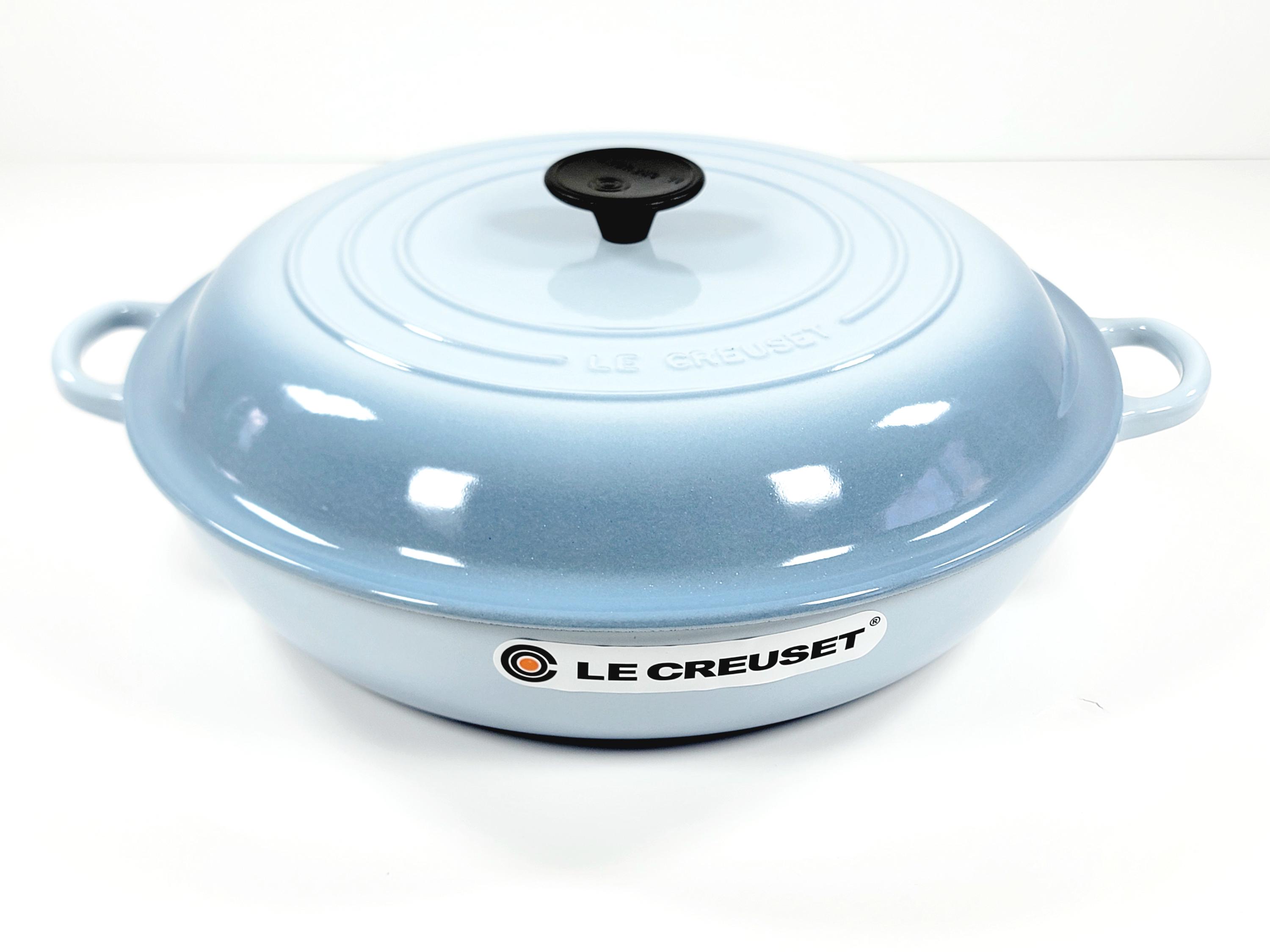 Le Creuset Cast Iron Shallow Casserole / Braiser 32cm / 5qt