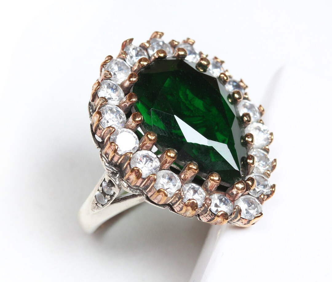 The Ring Hurrem Sultan Style Design Ottoman Era Ring Etsy