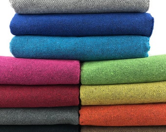 Cotton Blanket Throw - Recycled Cotton Colorful Bed Cover Sofa Cover - Hardwearing Large Throw- Camping Rug - Resistant Heavy Fabric