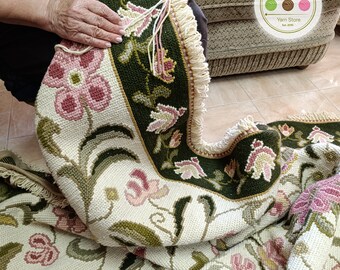 Arraiolos Tapestry Kit Santa Clara 1.75m X 2.55m - Arraiolos Rugs