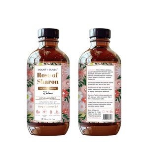 Mount of Olives - Rose of Sharon - The Anointing Oil With Cosmeceuticals Derived from Biblical Botanicals