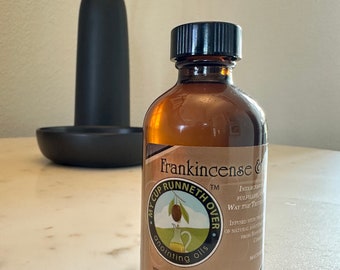Frankincense Myrrh Anointing Oil 4 oz - Church Ministry Holy Oil, Bulk Prayer Oil for Pastors