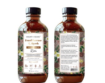 Mount of Olives - Frankincense & Myrrh - The Anointing Oil With Cosmeceuticals Derived from Biblical Botanicals