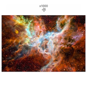 Nebula 1000 Piece Jigsaw Puzzle Gift Premium Space Jigsaw Puzzle for Adults and Family Time Made in Great Britain
