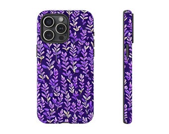 Lavender Fields Phone Case – Flexible, Slim, Tough or Tough Magnetic Cover