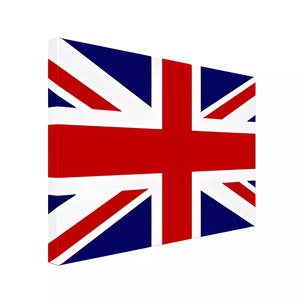 Union Jack National Flag Canvas Wall Art Print Premium Quality Wall Art for Home or Bar Space Printed in London.