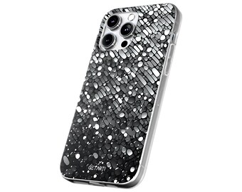 Silver Flexi Phone Case Cover for iPhone 15 14 13 12 11 Pro Max Plus Mini XS XR X 7 8 Plus Samsung Galaxy S23 S22 S21 S20 Ultra Plus