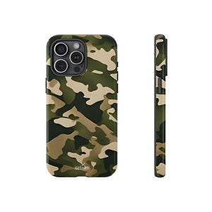 Commando Camo Phone Case – Flexible, Slim, Tough or Tough Magnetic Cover