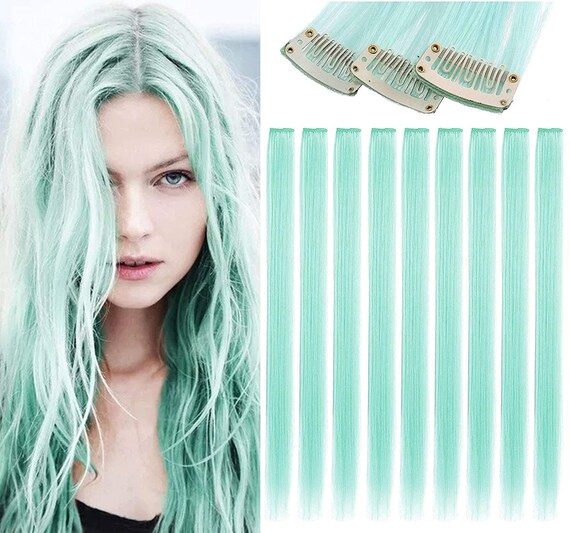 Pastel Green Hair Color