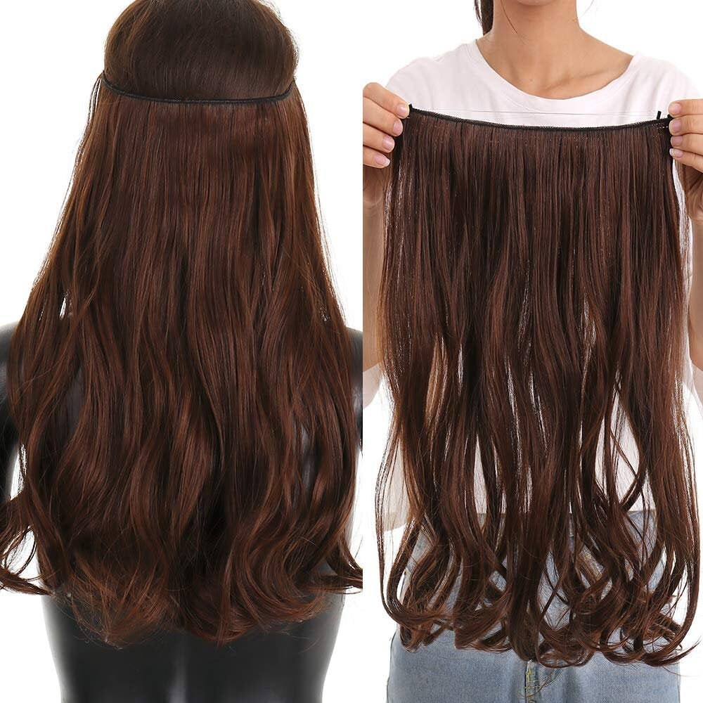  guohanfsh Invisible Wire No Clips In Hair Extensions