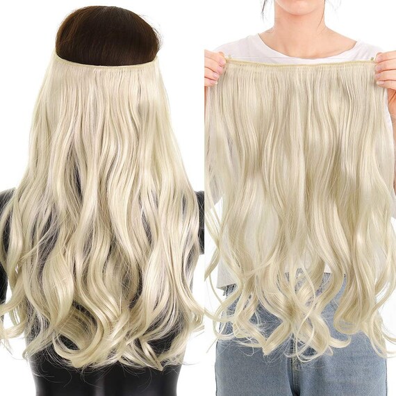 Halo hair top extensions etsy