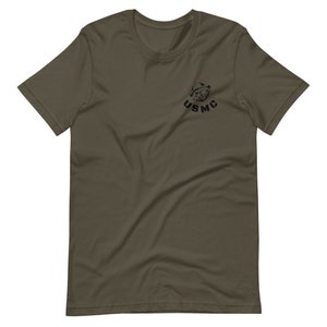 USMC Mascot “Chesty” Short-Sleeve Unisex T-Shirt