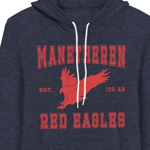 Manetheren Red Eagles Wheel of Time Hoodie