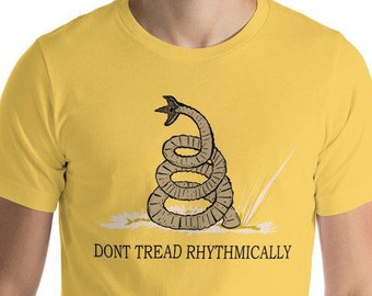 Don't Tread Rhythmically Gadsden Dune T-shirt