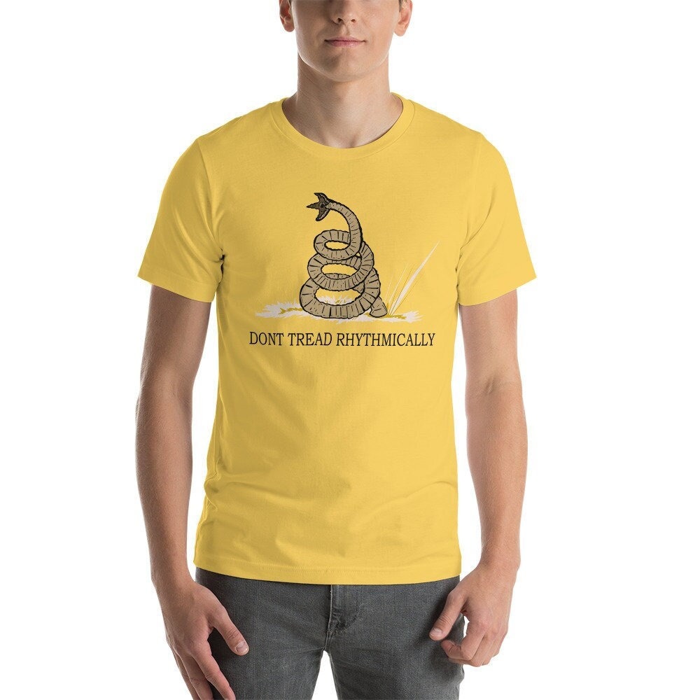 Don't Tread Rhythmically Gadsden Dune T-shirt