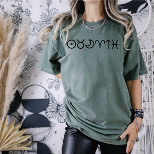 Big 3 Zodiac Shirt, Comfort Colors® Shirt, Big Three Zodiac Gift, Custom Astrology Gift, Custom Zodiac Tshirt, Sun Moon Rising Sign Shirt