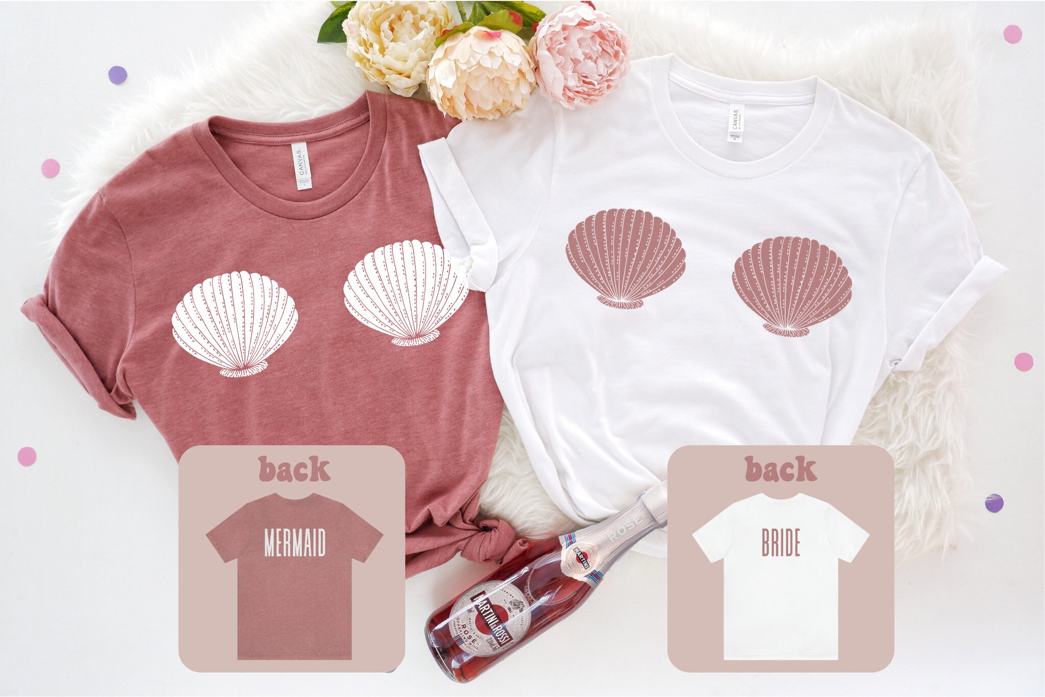 Mermaid Bachelorette Shirts Last Splash Bachelorette Party - Etsy